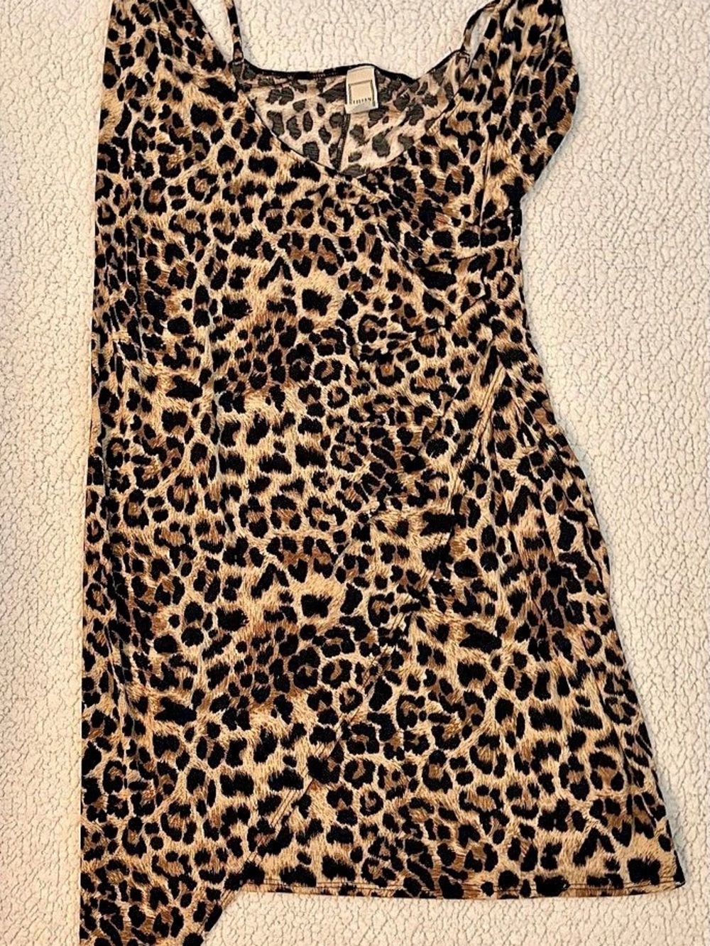 Midi Dress Leopard Print